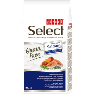 SELECT ADULT GRAIN FREE Salmon menu