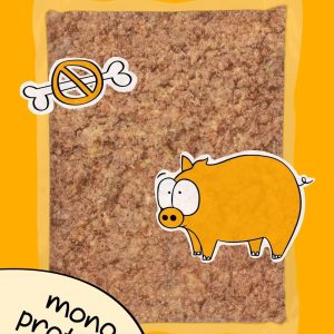 Cerdo sin hueso cocinado