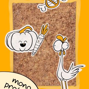 Pollo sin hueso cocinado