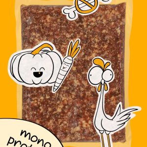 Pollo sin hueso crudo